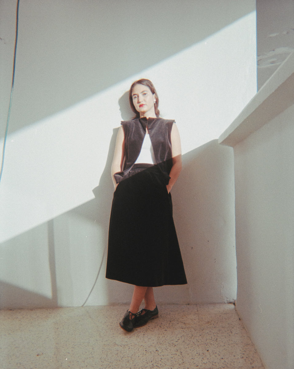 Rare archival Emilio Pucci cotton velvet skirt set – Page of Air