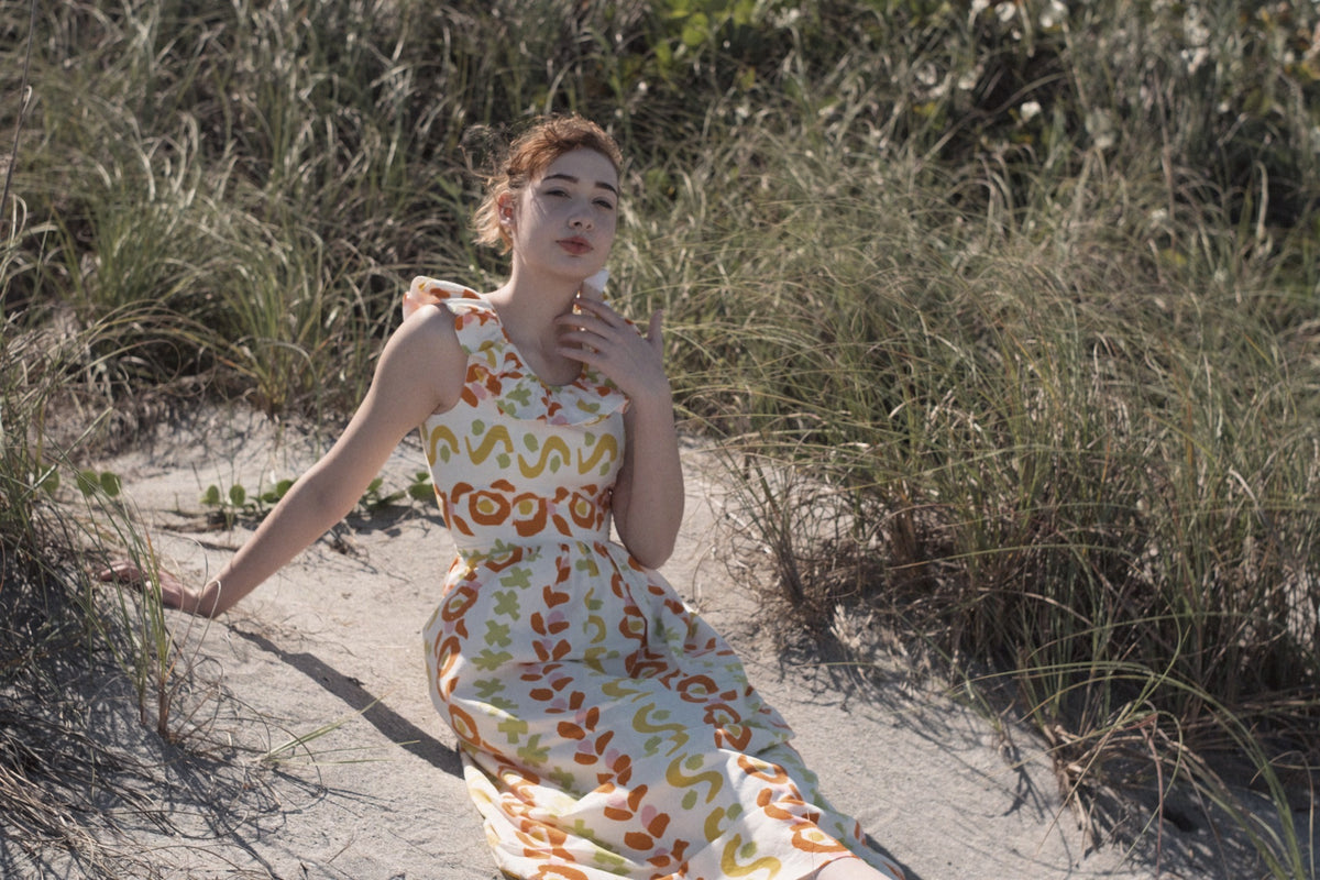 The Quadrille dress, a handmade Page of Air original, small The Quadrille dress, a handmade Page of Air original, small