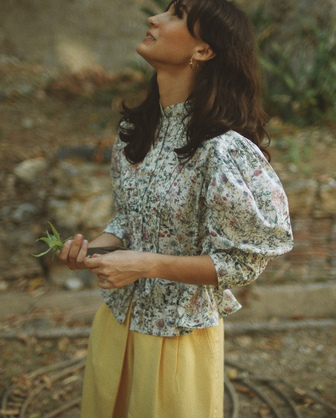 Alexandra blouse in wildflowers Liberty fabric