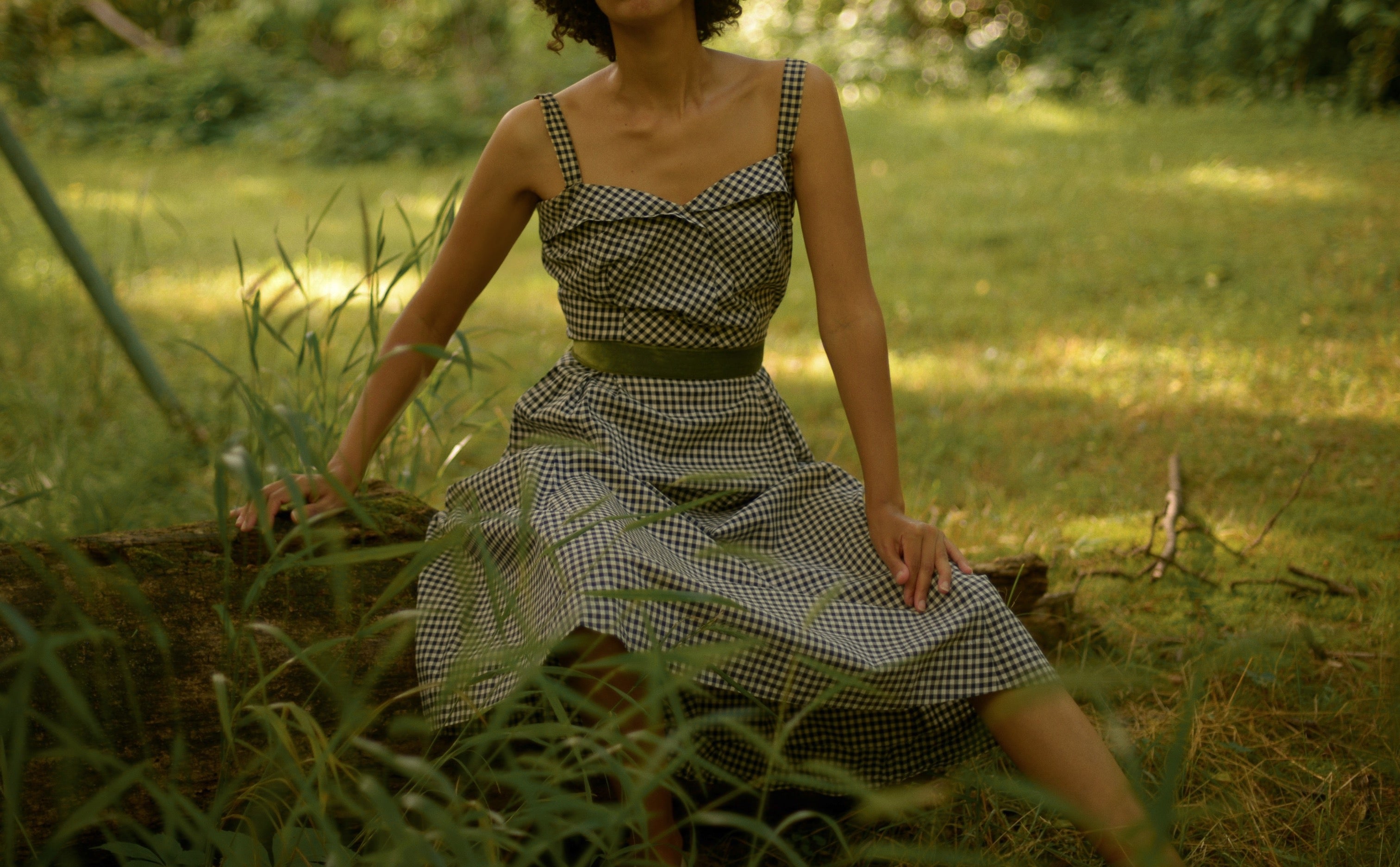 1940s cotton dress 9th St. Vintage